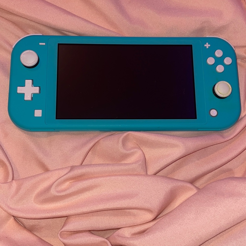 Turquoise Nintendo Switch Lite. *charger included*